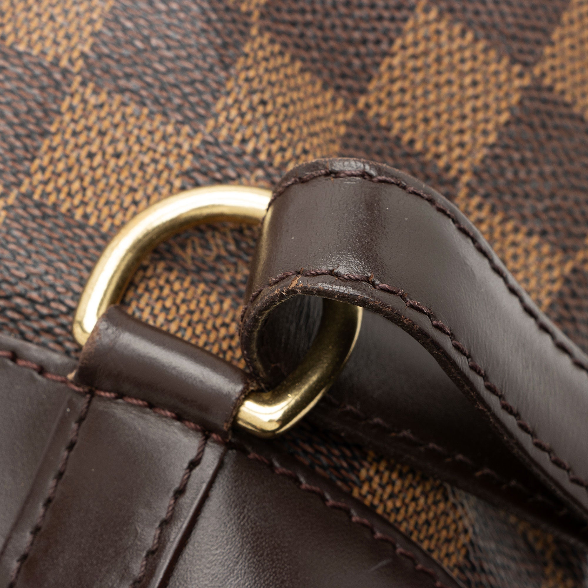 Louis Vuitton Vintage Damier Ebene Soho Backpack