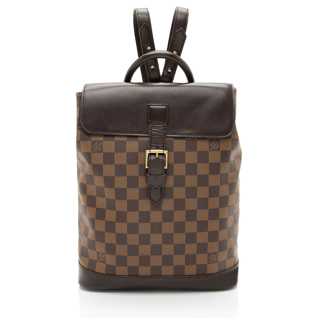 Louis Vuitton Vintage Damier Ebene Soho Backpack