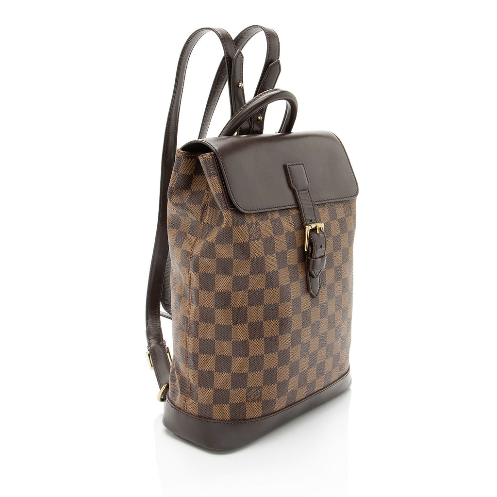 Louis Vuitton Vintage Damier Ebene Soho Backpack
