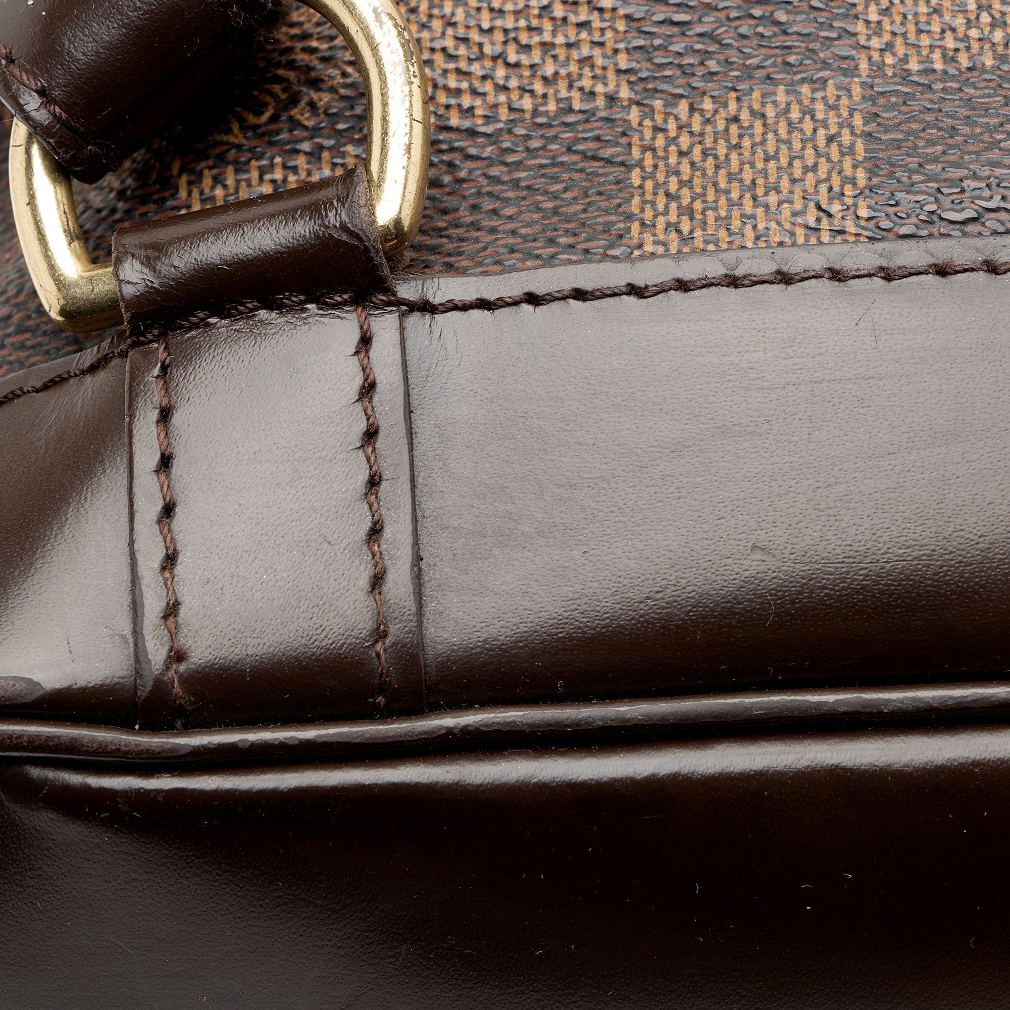 Louis Vuitton Vintage Damier Ebene Soho Backpack