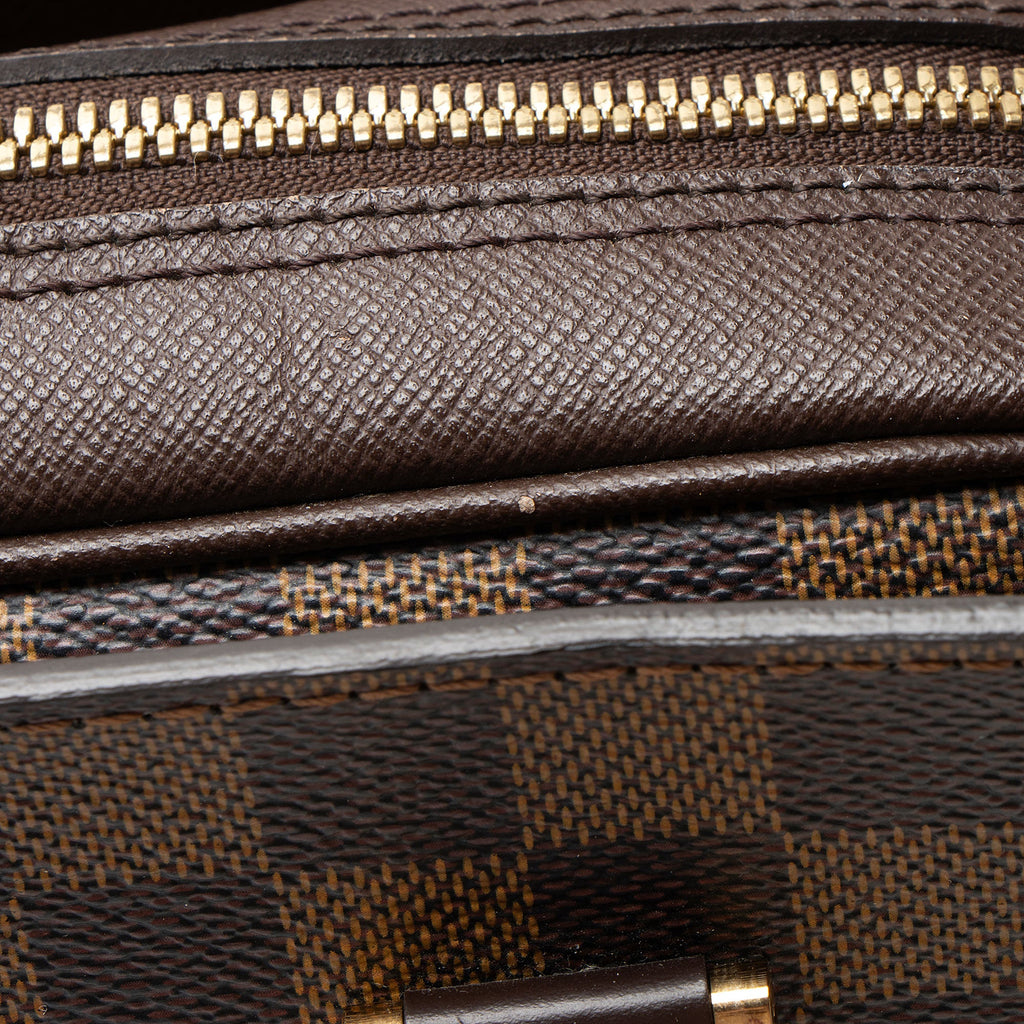 Louis Vuitton Vintage Damier Ebene Triana Satchel