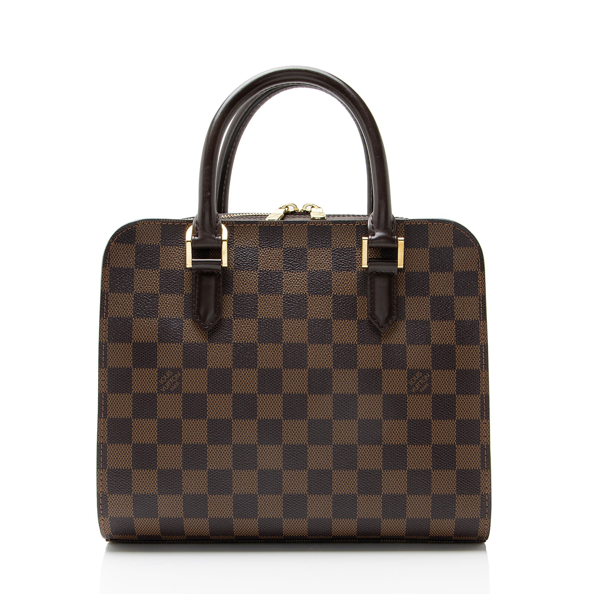 Louis Vuitton Vintage Damier Ebene Triana Satchel