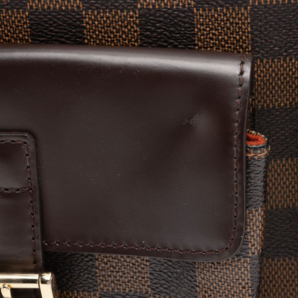 Louis Vuitton Vintage Damier Ebene Uzes Tote (SHF-WPetEb)