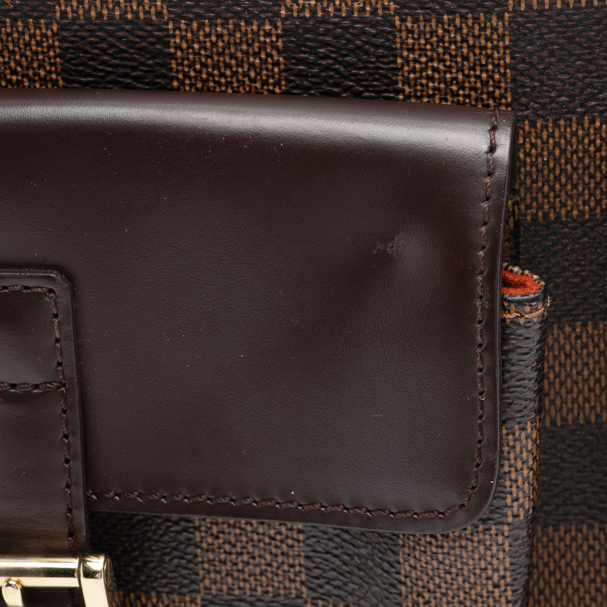 Louis Vuitton Vintage Damier Ebene Uzes Tote (SHF-WPetEb)