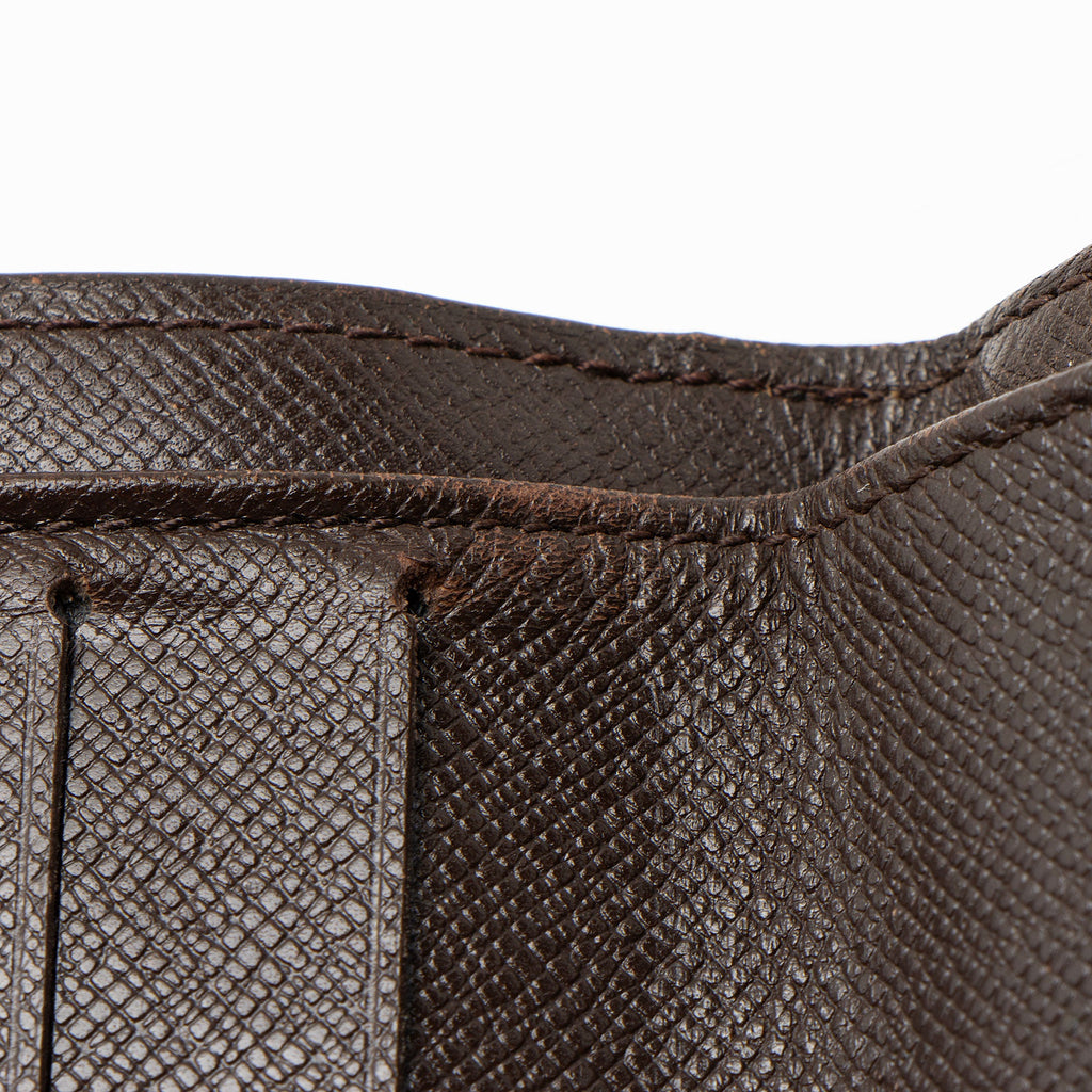 Louis Vuitton Vintage Damier Ebene Zipped Compact Wallet