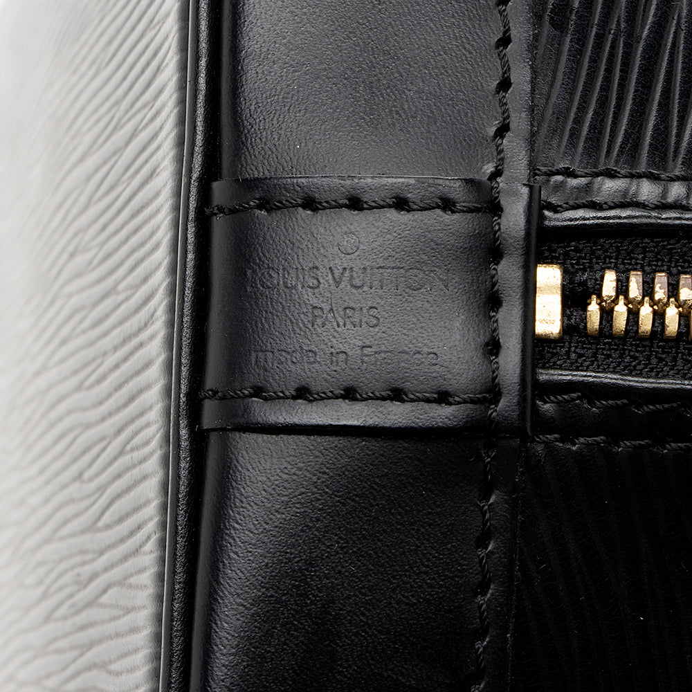 Louis Vuitton Vintage Epi Leather Alma PM Satchel (SHF-14659)