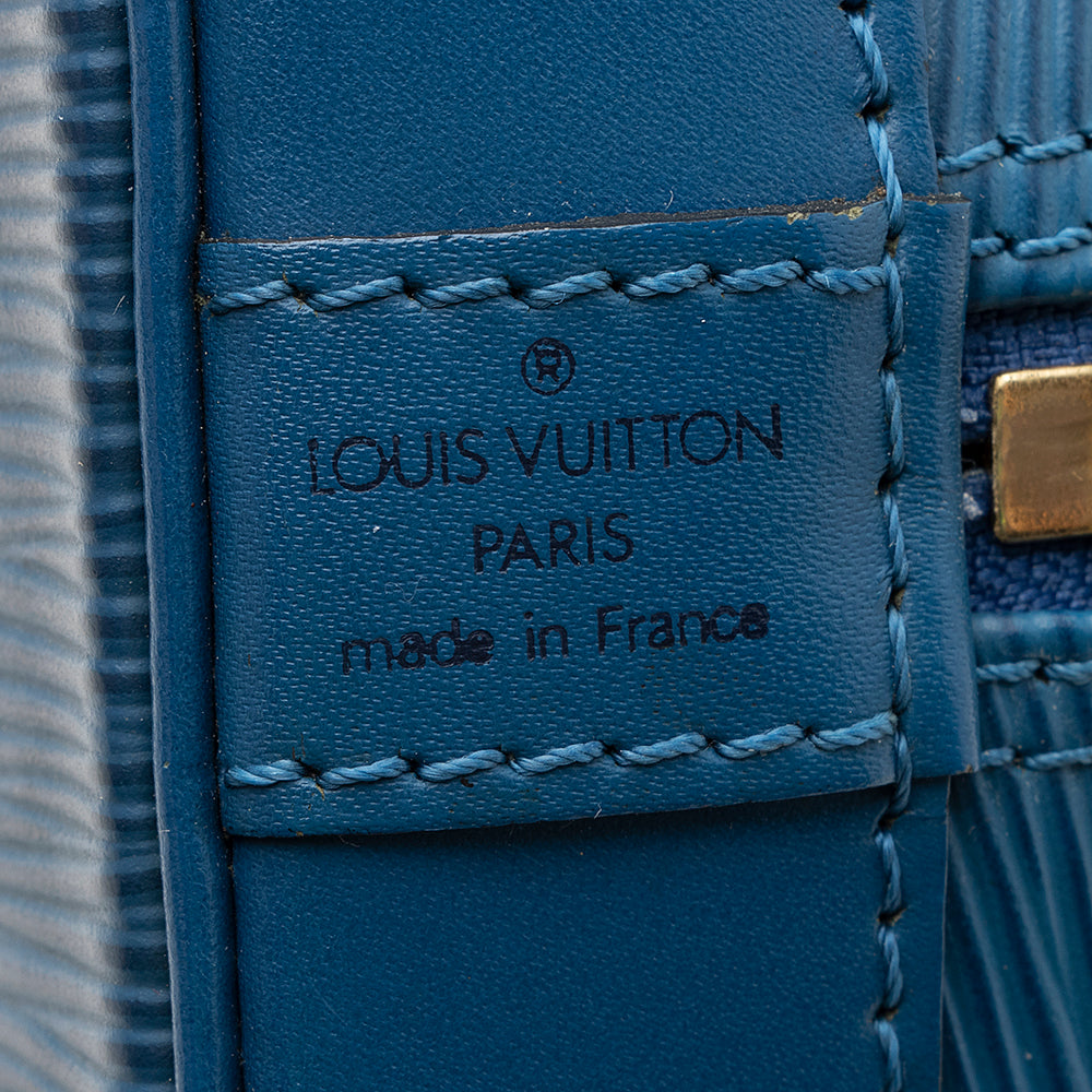 Louis Vuitton Vintage Epi Leather Alma PM Satchel (SHF-20510)