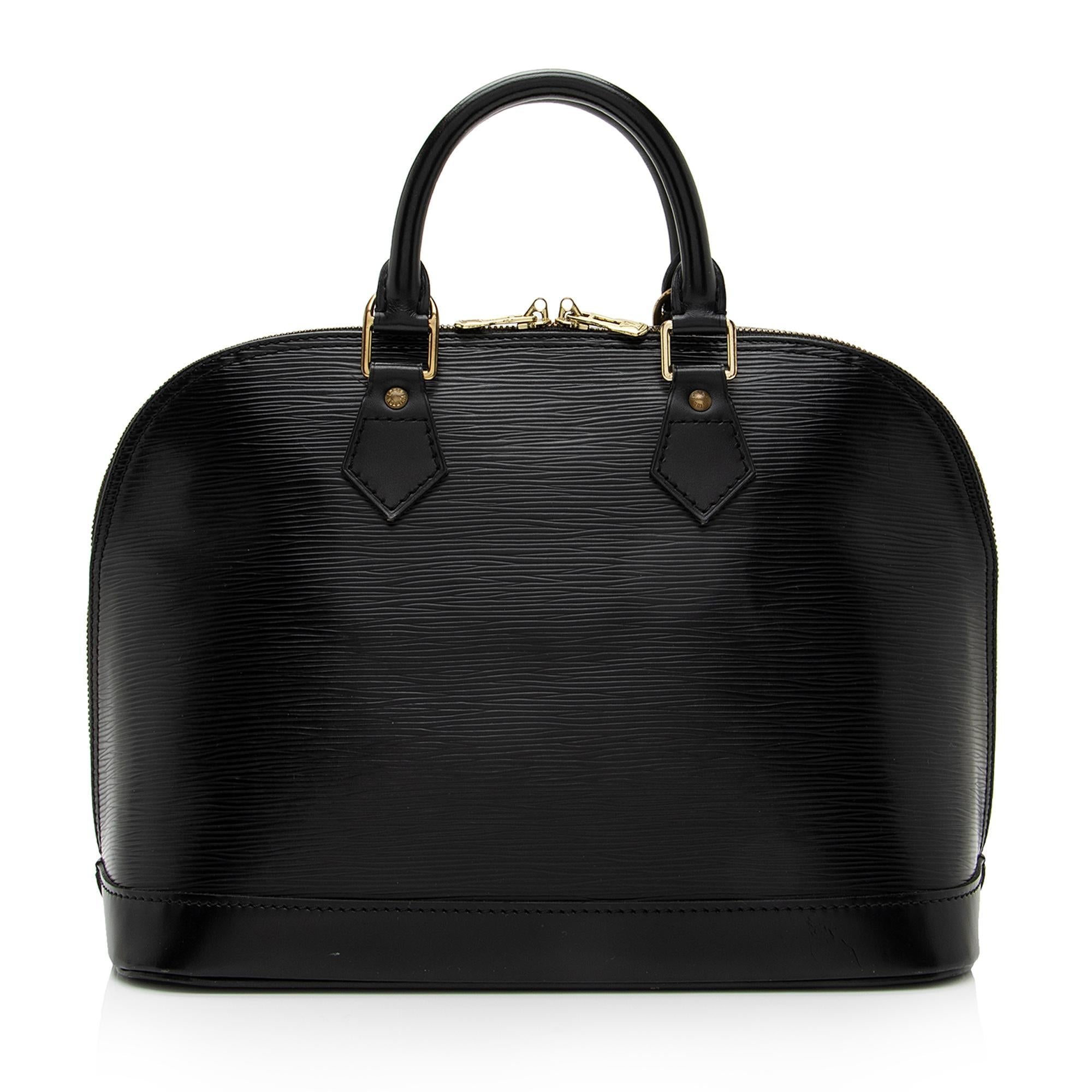 Louis Vuitton Vintage Epi Leather Alma PM Satchel (SHF-UHUqye)