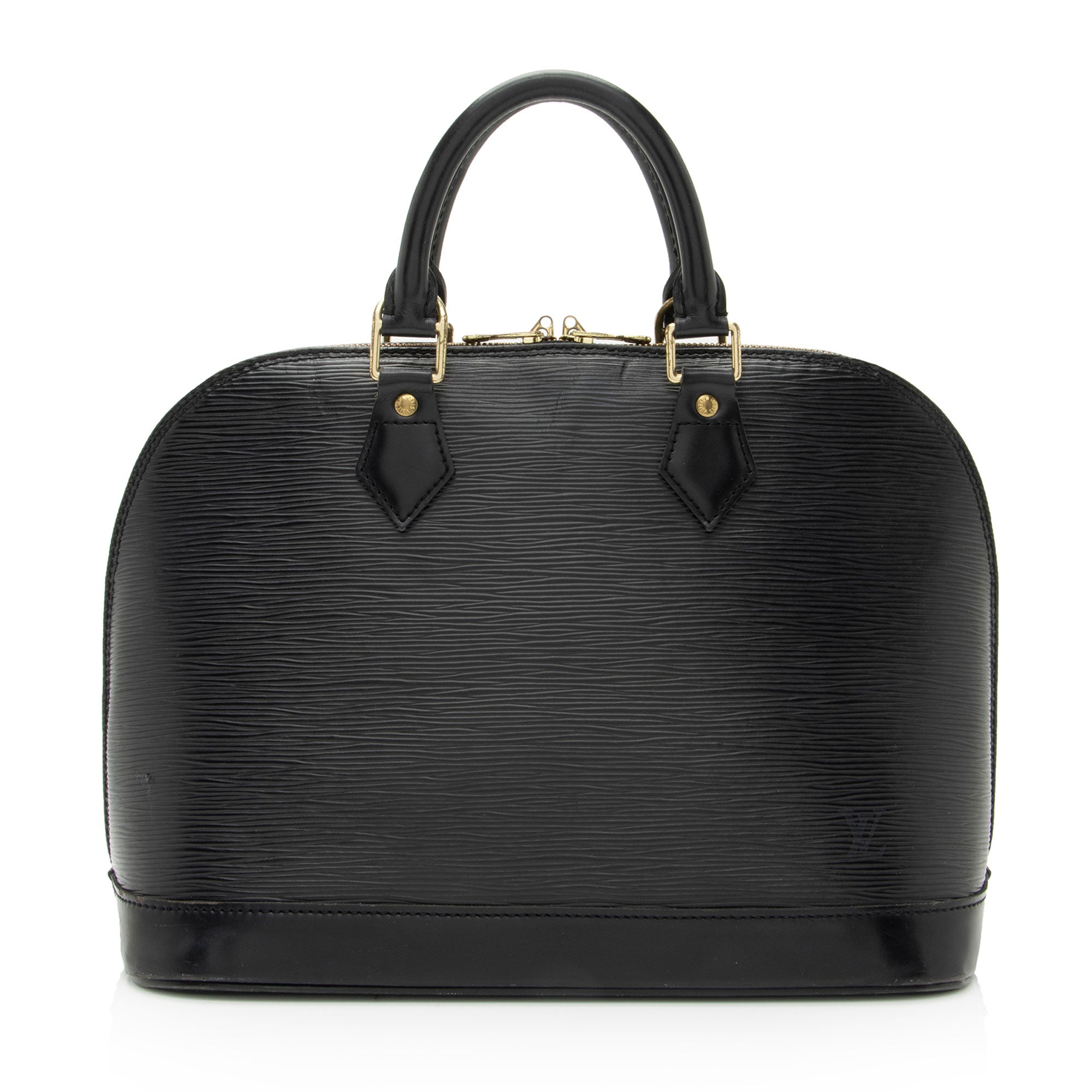 Louis Vuitton Vintage Epi Leather Alma PM Satchel (SHF-d8E4zg)
