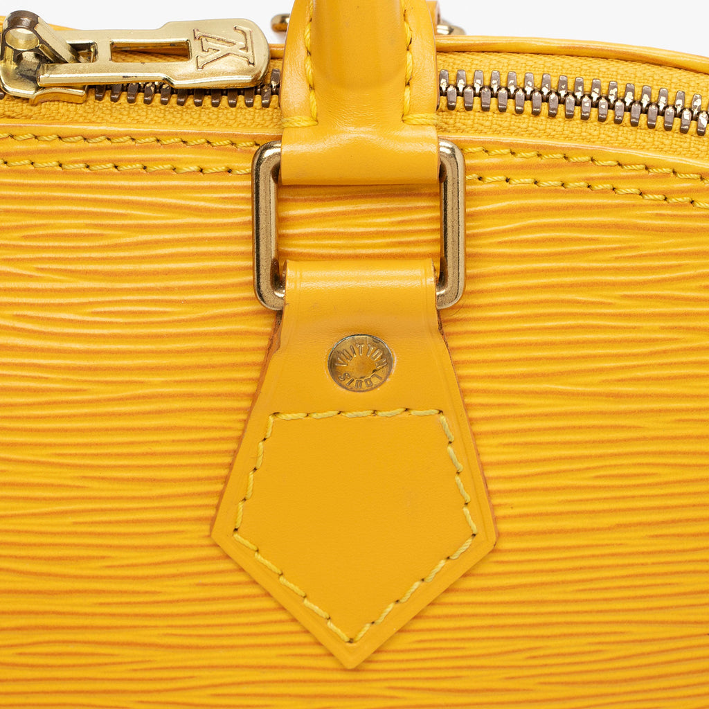 Louis Vuitton Vintage Epi Leather Alma PM Satchel (SHF-PzSHJO)