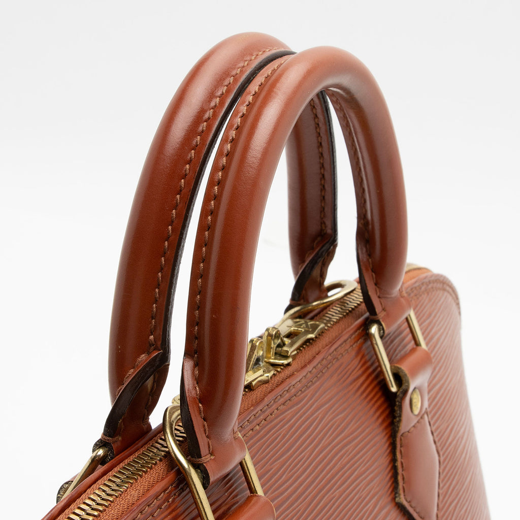 Louis Vuitton Vintage Epi Leather Alma PM Satchel (SHF-ZcaQTJ)