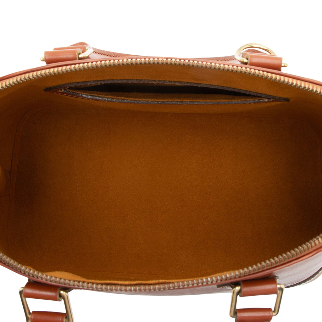 Louis Vuitton Vintage Epi Leather Alma PM Satchel (SHF-ZcaQTJ)
