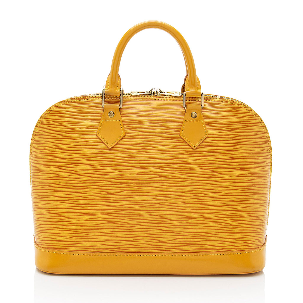 Louis Vuitton Vintage Epi Leather Alma PM Satchel (SHF-4mzRXN)