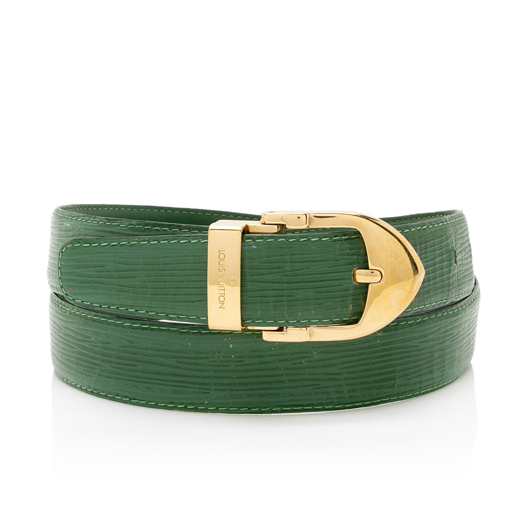 Louis Vuitton Vintage Epi Leather Belt - Size 35 / 89