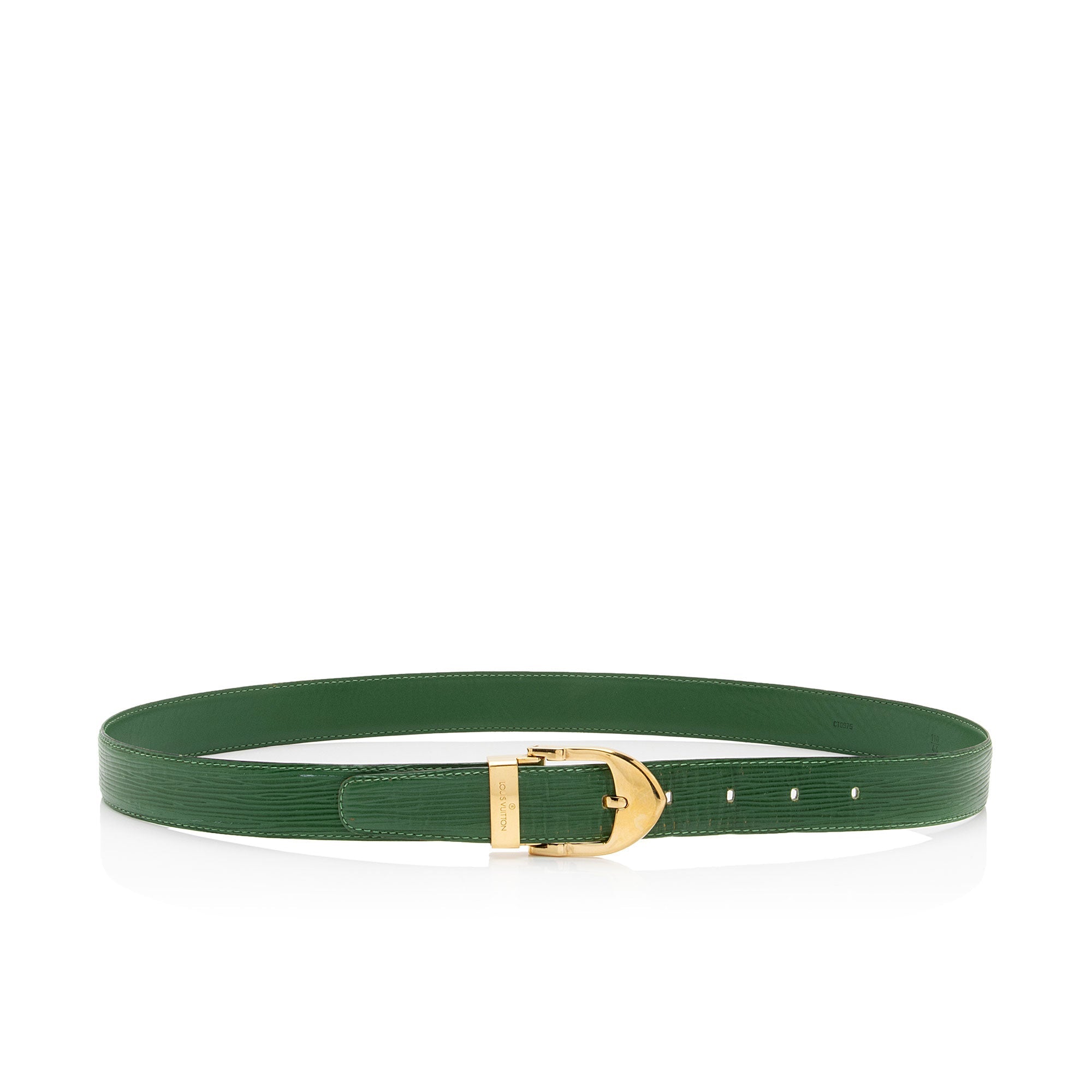 Louis Vuitton Vintage Epi Leather Belt - Size 35 / 89
