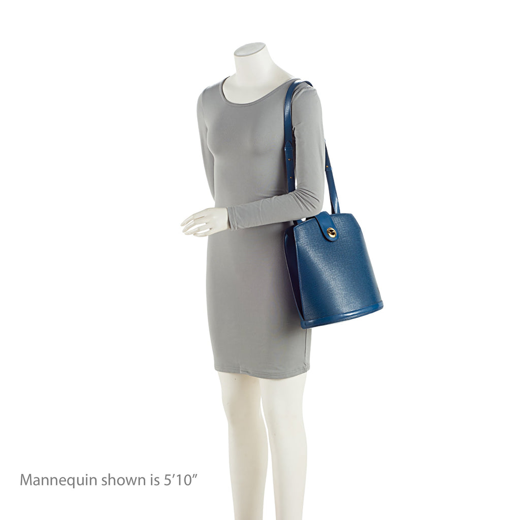 Louis Vuitton Vintage Epi Leather Cluny Shoulder Bag (SHF-52pSSf)