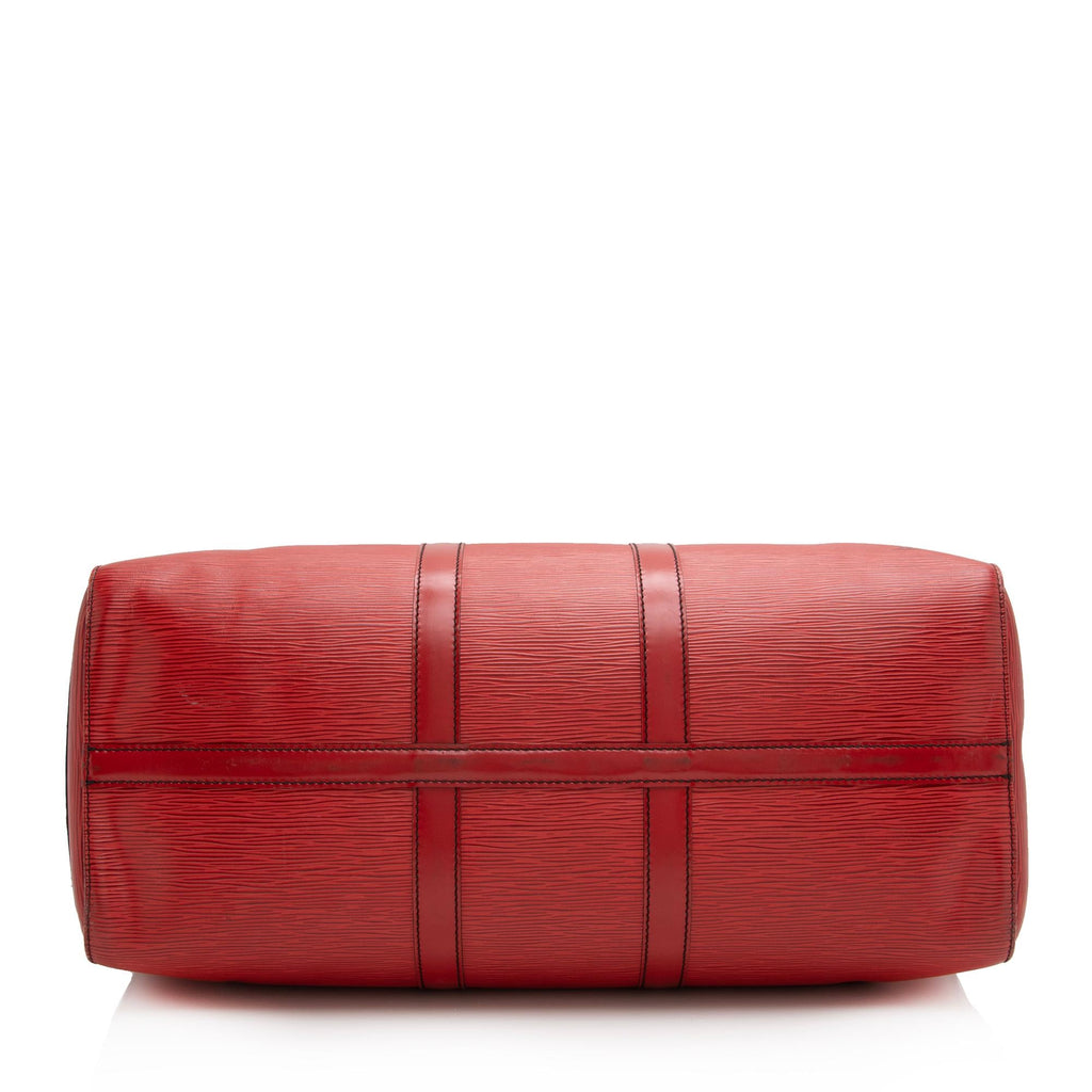 Louis Vuitton Vintage Epi Leather Keepall 45 Duffle Bag (SHF-22789)