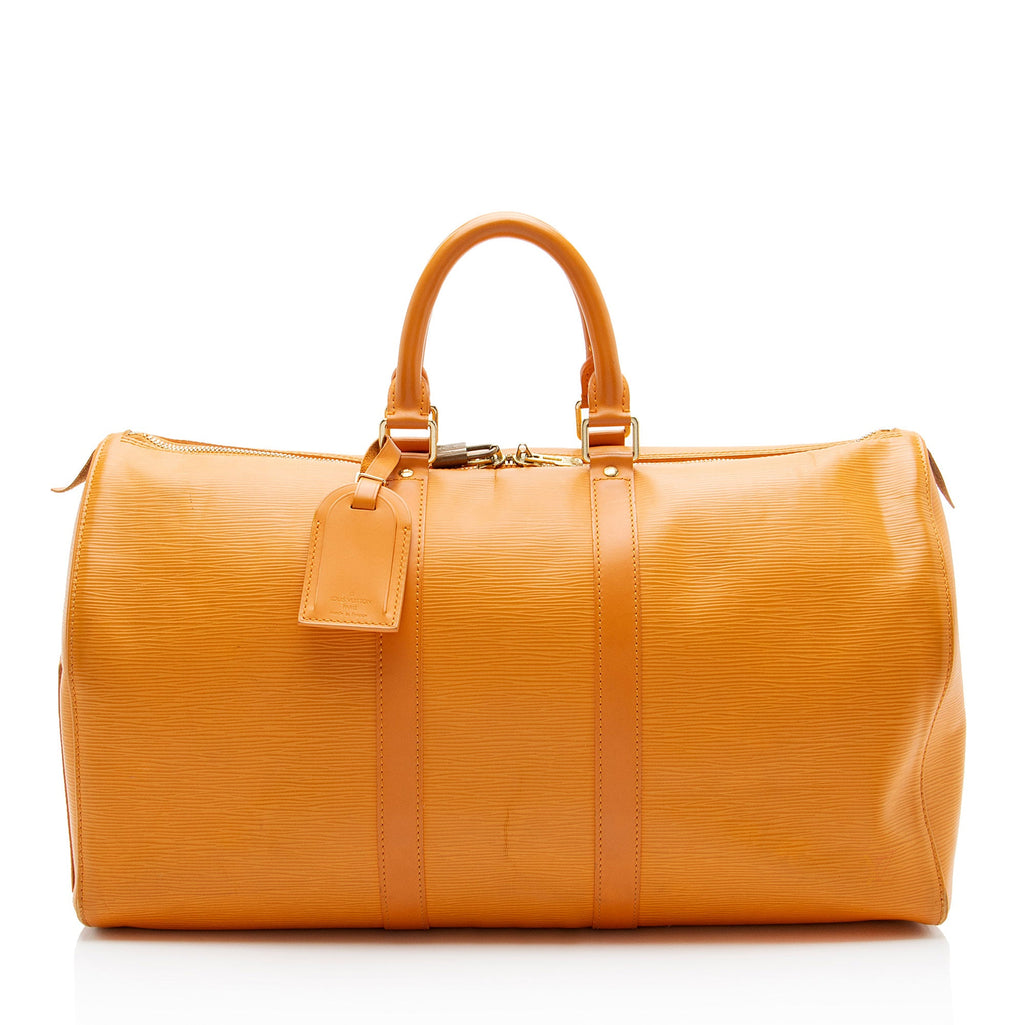 Louis Vuitton Vintage Epi Leather Keepall 45 Duffle