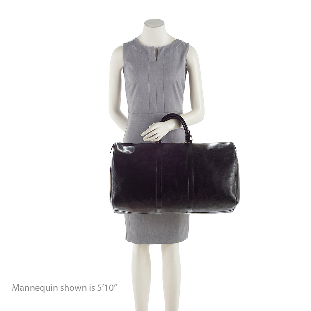 Louis Vuitton Vintage Epi Leather Keepall 50 Duffel Bag (SHF-19532)