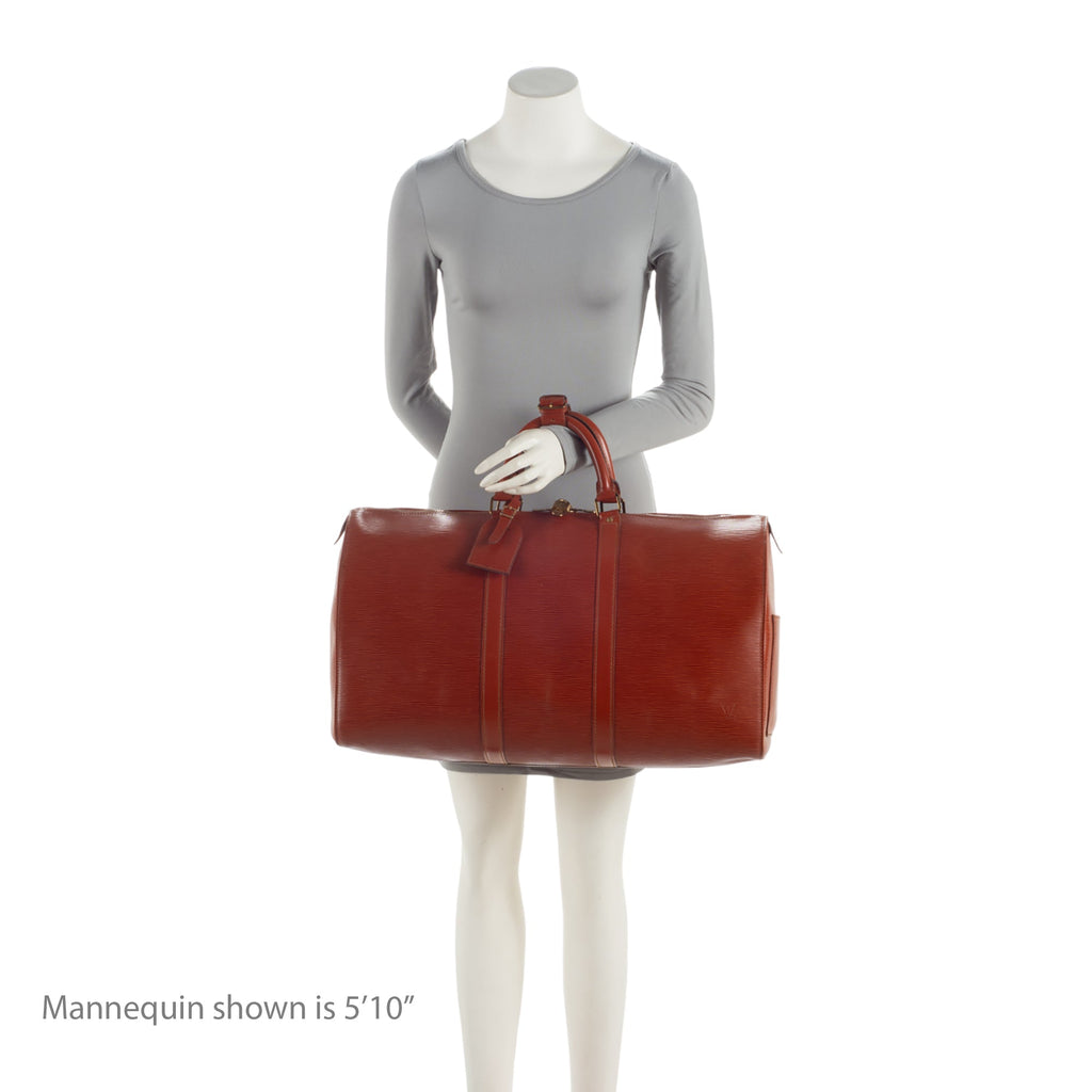 Louis Vuitton Vintage Epi Leather Keepall 50 Duffle Bag (SHF-QjiRs7)