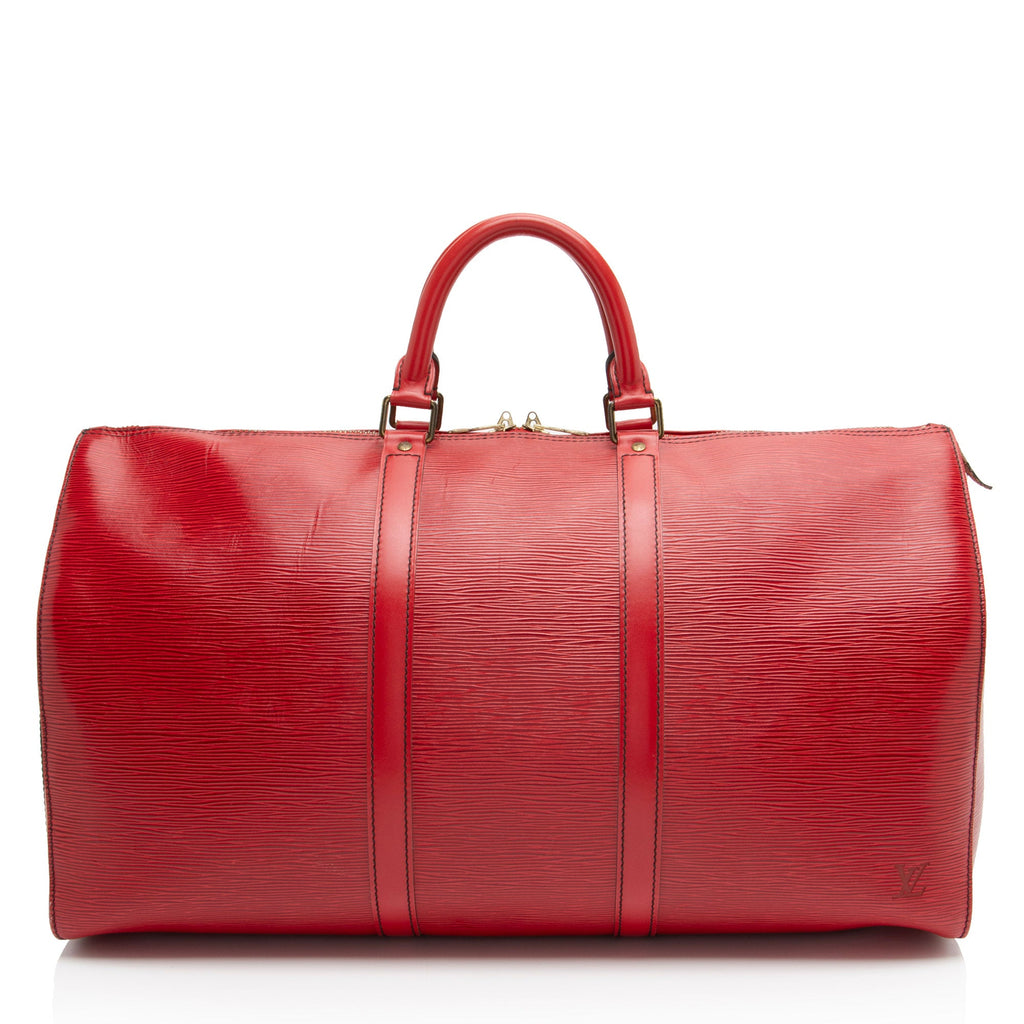 Louis Vuitton Vintage Epi Leather Keepall 50 Duffle