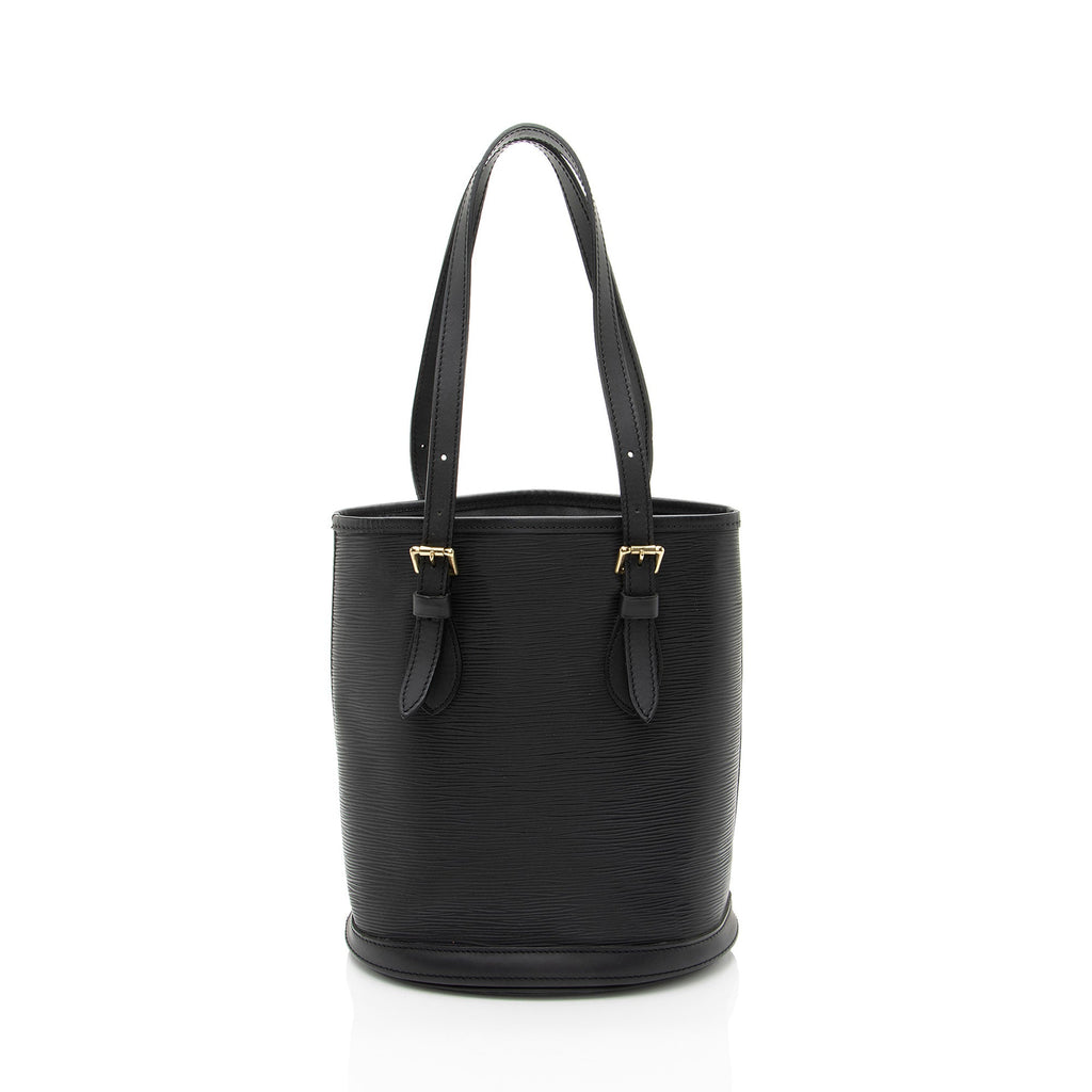 Louis Vuitton Vintage Epi Leather Petit Bucket Tote