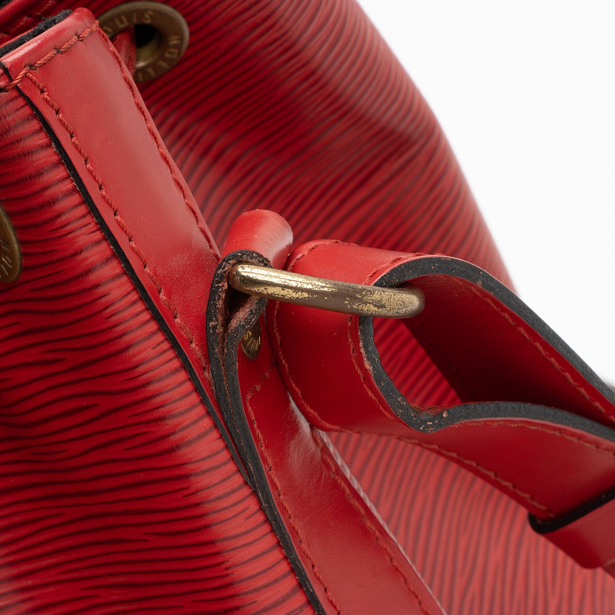 Louis Vuitton Vintage Epi Leather Petit Noe Shoulder Bag (SHF-Syg34H)