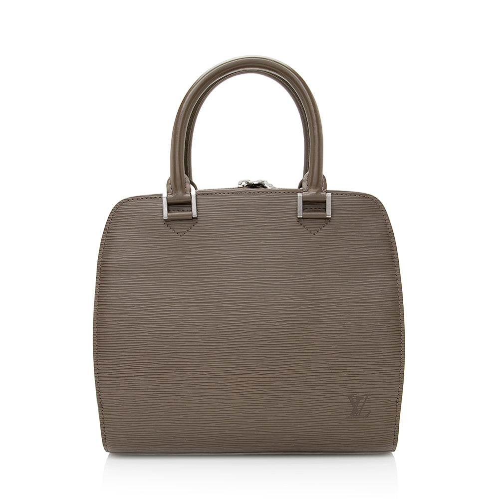 Louis Vuitton Vintage Epi Leather Pont Neuf Satchel (SHF-20490)