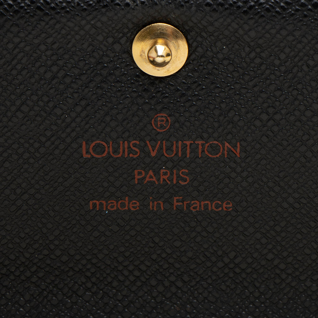 Louis Vuitton Vintage Epi Leather Porte Tresor Etui Papiers Wallet (SHF-1yg6ql)