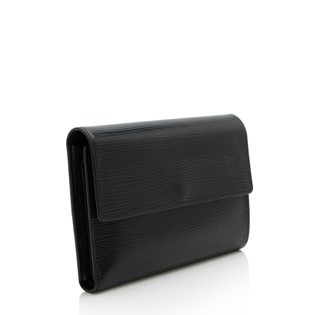 Louis Vuitton Vintage Epi Leather Porte Tresor Etui Papiers Wallet (SHF-1yg6ql)