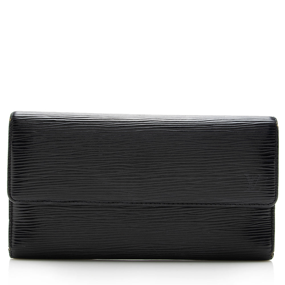 Louis Vuitton Vintage Epi Leather Porte Tresor International Wallet - FINAL SALE (SHF-15360)