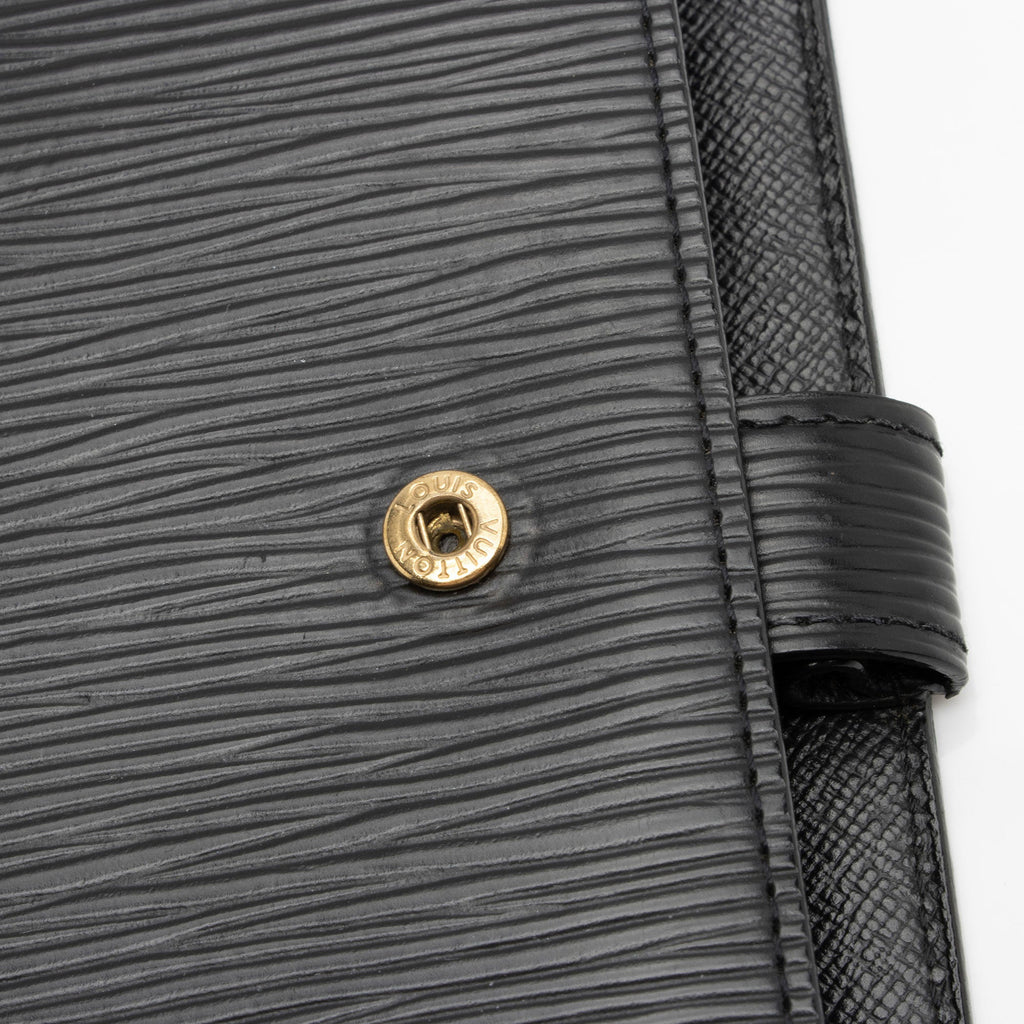 Louis Vuitton Vintage Epi Leather Small Agenda Cover (SHF-gQcGe7)