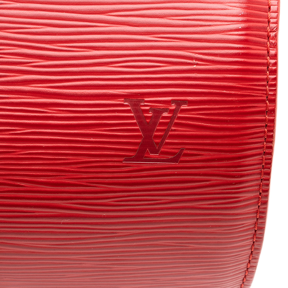 Louis Vuitton Vintage Epi Leather Soufflot Satchel (SHF-19406)