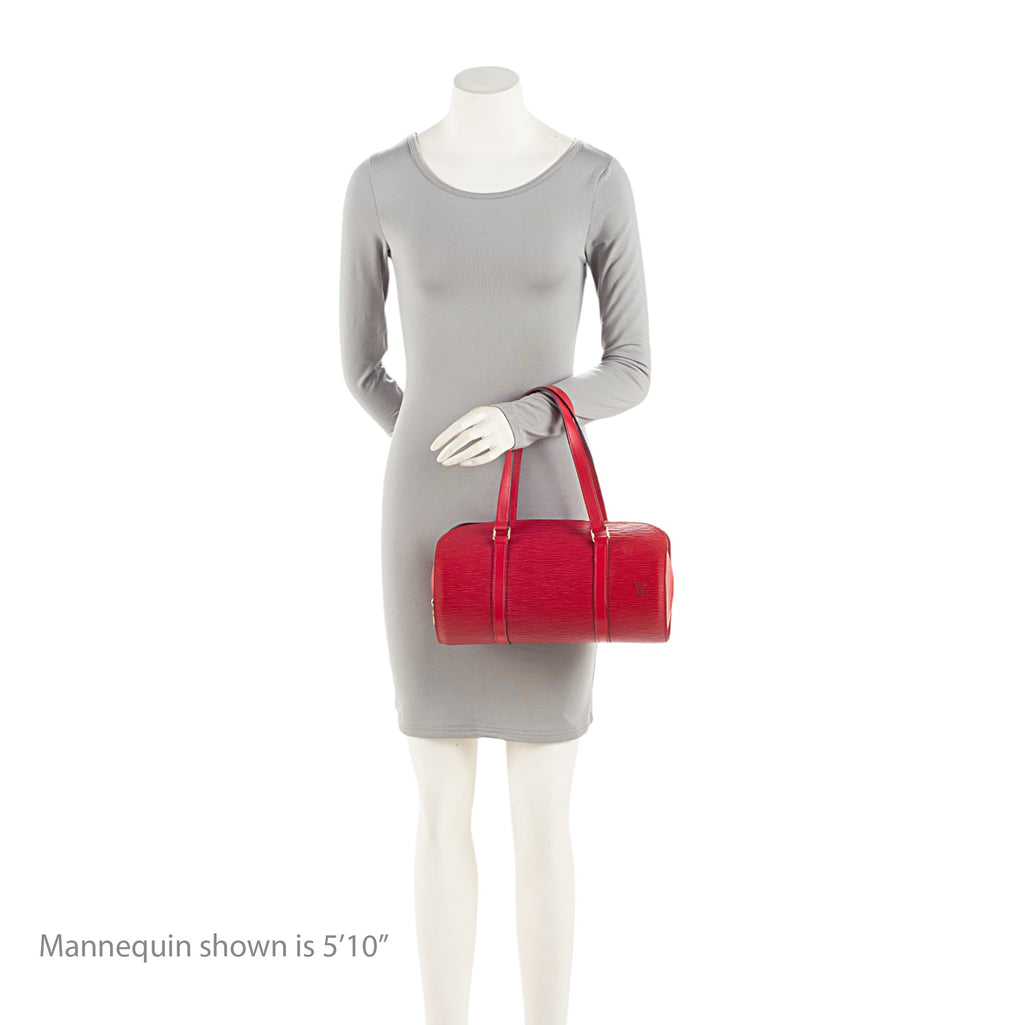 Louis Vuitton Vintage Epi Leather Soufflot Satchel (SHF-kYUSlM)