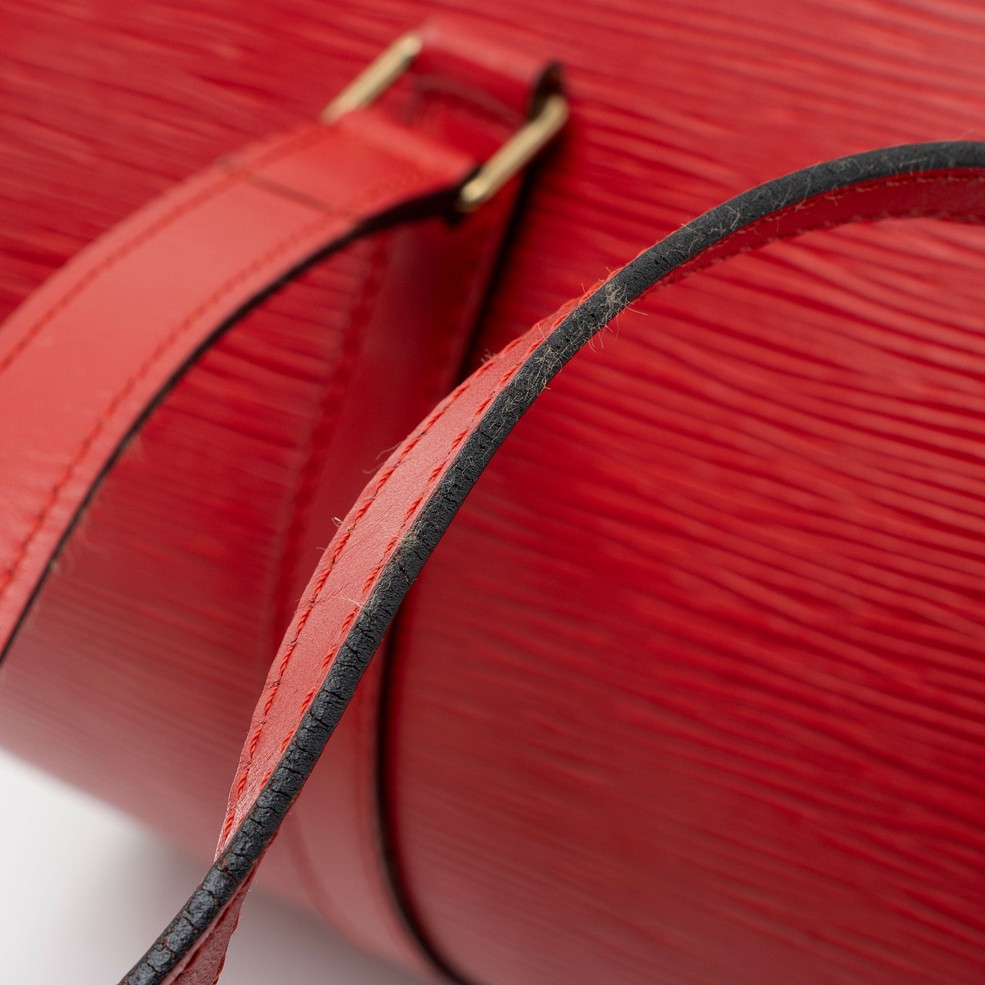 Louis Vuitton Vintage Epi Leather Soufflot Satchel