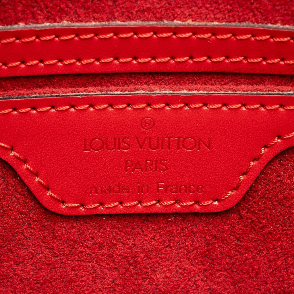 Louis Vuitton Vintage Epi Leather Soufflot Satchel