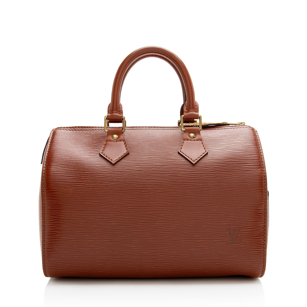 Louis Vuitton Vintage Epi Leather Speedy 25 Satchel (SHF-22188)