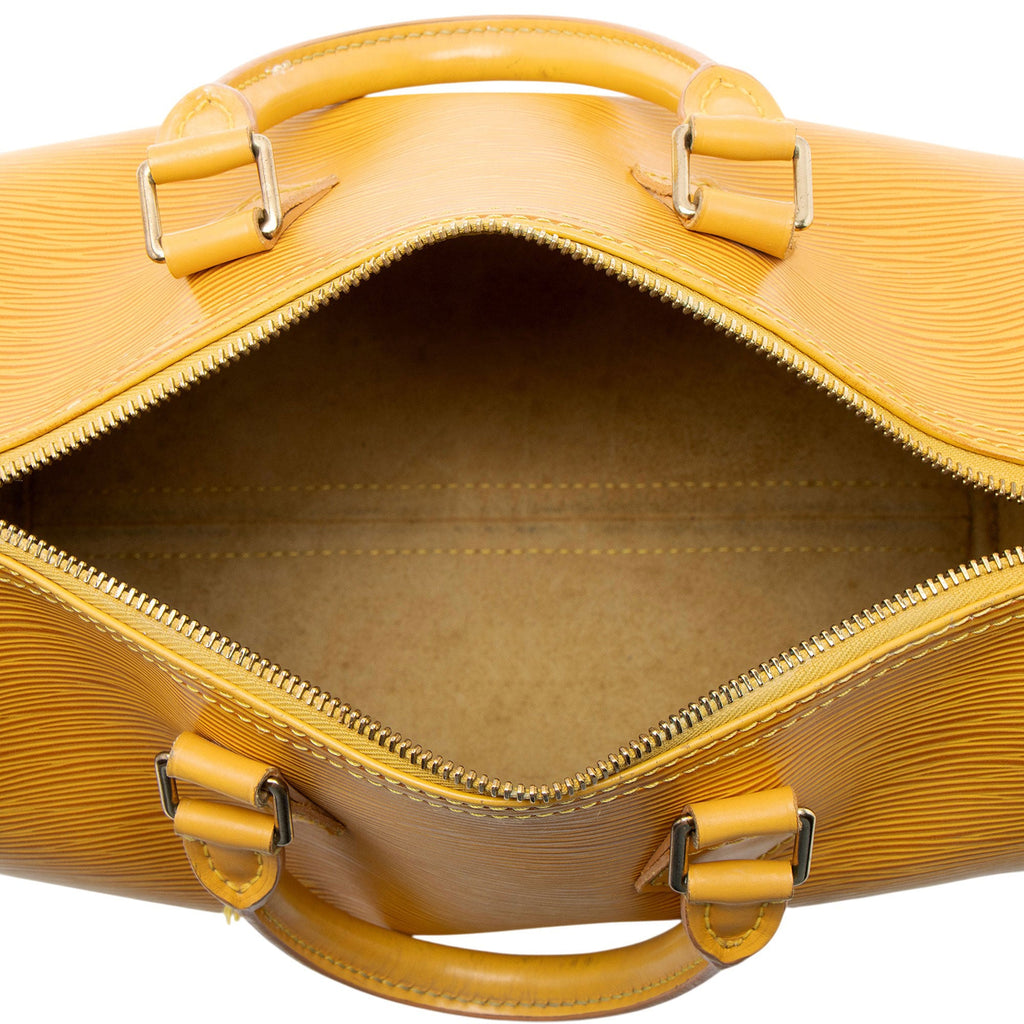 Louis Vuitton Vintage Epi Leather Speedy 25 Satchel