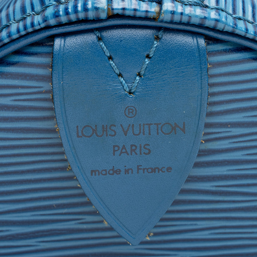 Louis Vuitton Vintage Epi Leather Speedy 30 Satchel (SHF-22620)