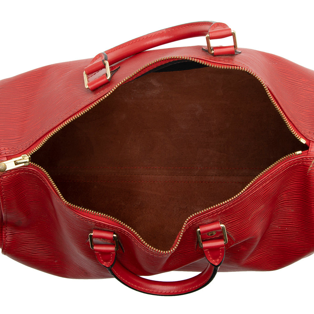 Louis Vuitton Vintage Epi Leather Speedy 35 Satchel - FINAL SALE (SHF-16757)