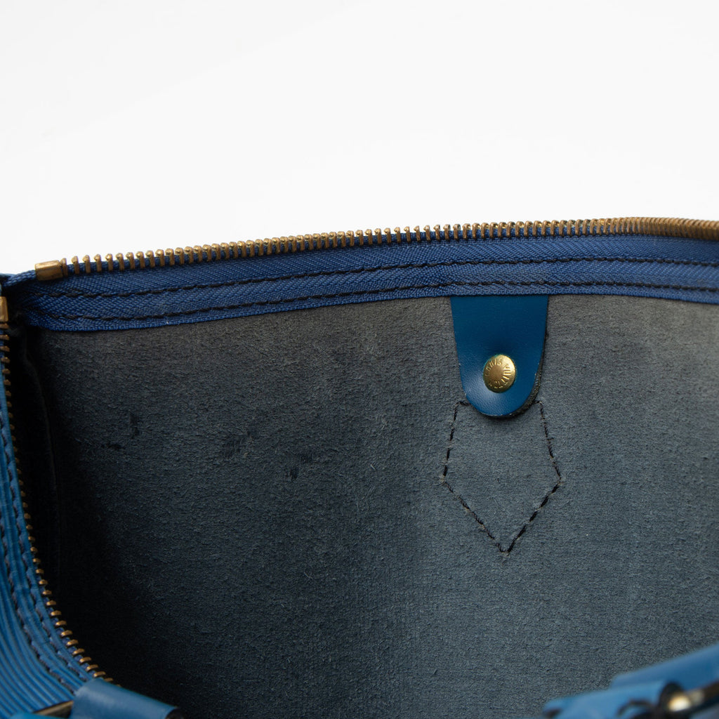 Louis Vuitton Vintage Epi Leather Speedy 35 Satchel (SHF-4SuaUb)