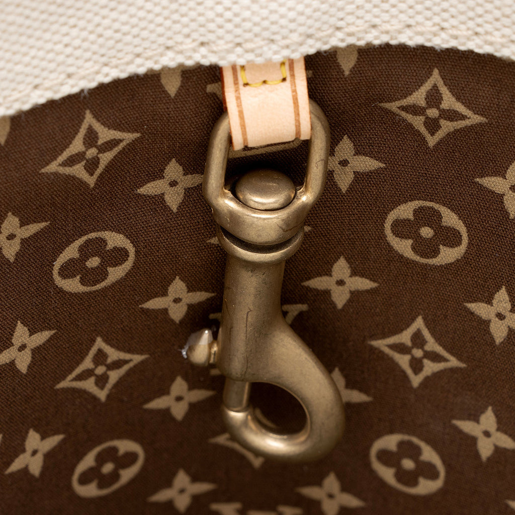 Louis Vuitton Vintage Limited Edition Globe Trotter Cabas MM Tote