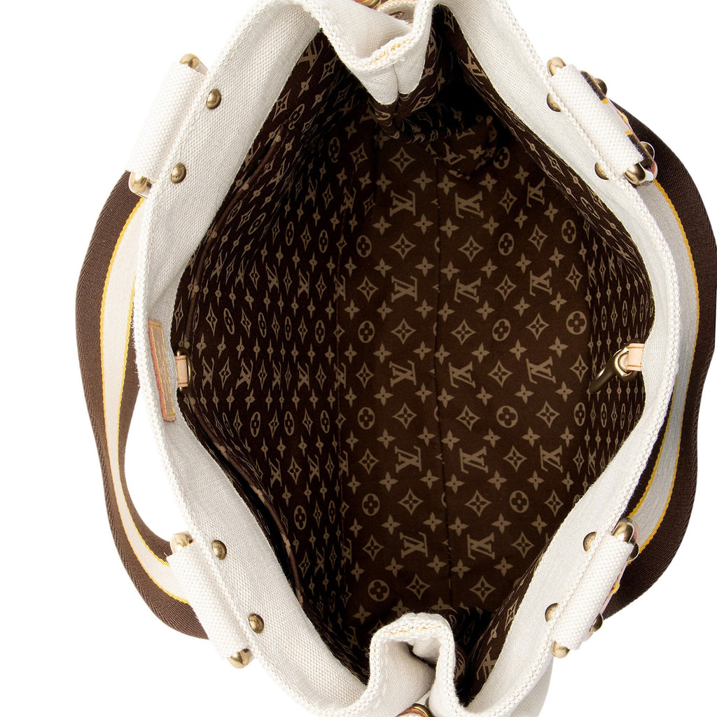 Louis Vuitton Vintage Limited Edition Globe Trotter Cabas MM Tote
