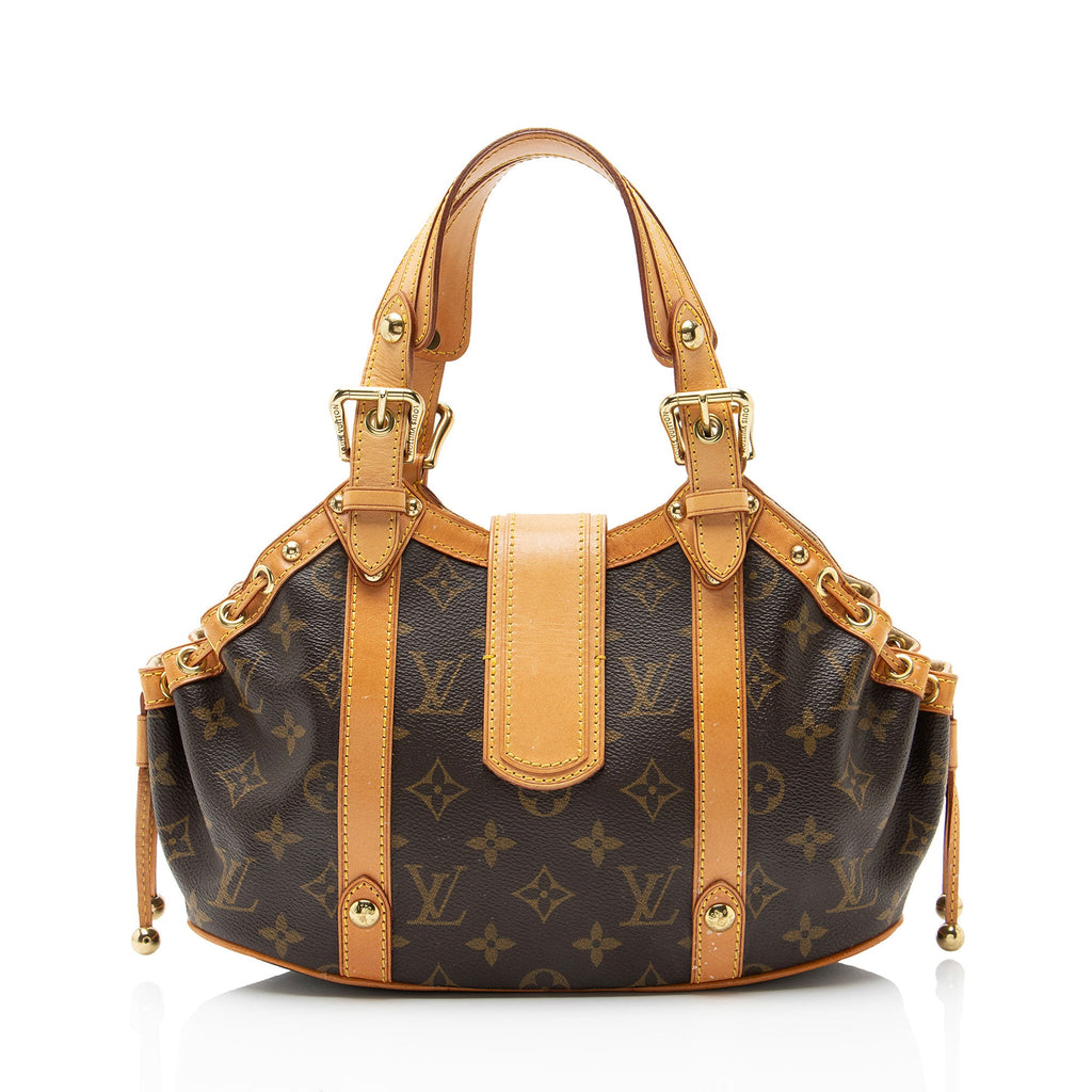 Louis Vuitton Vintage Limited Edition Monogram Canvas Theda GM Satchel