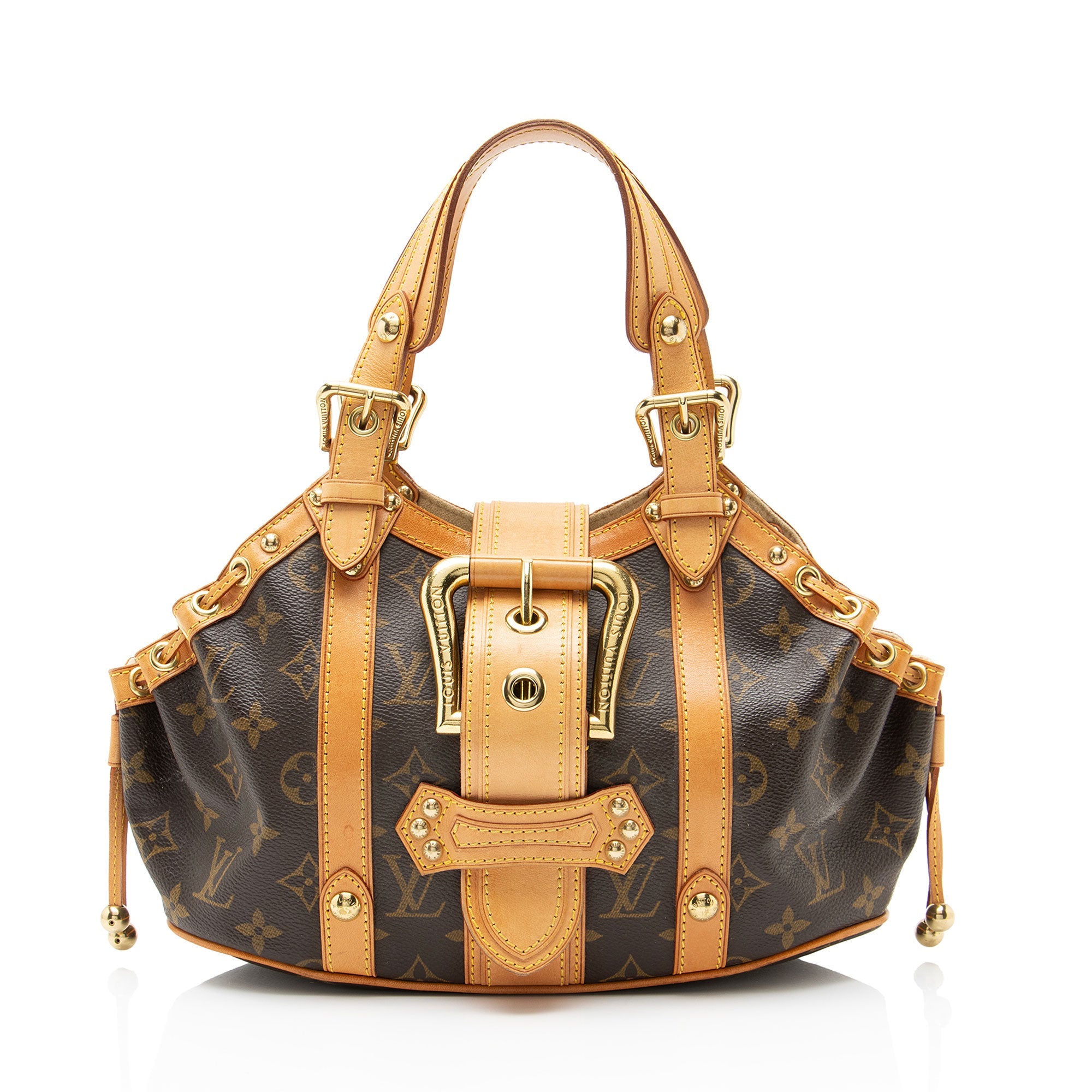 Louis Vuitton Vintage Limited Edition Monogram Canvas Theda GM Satchel