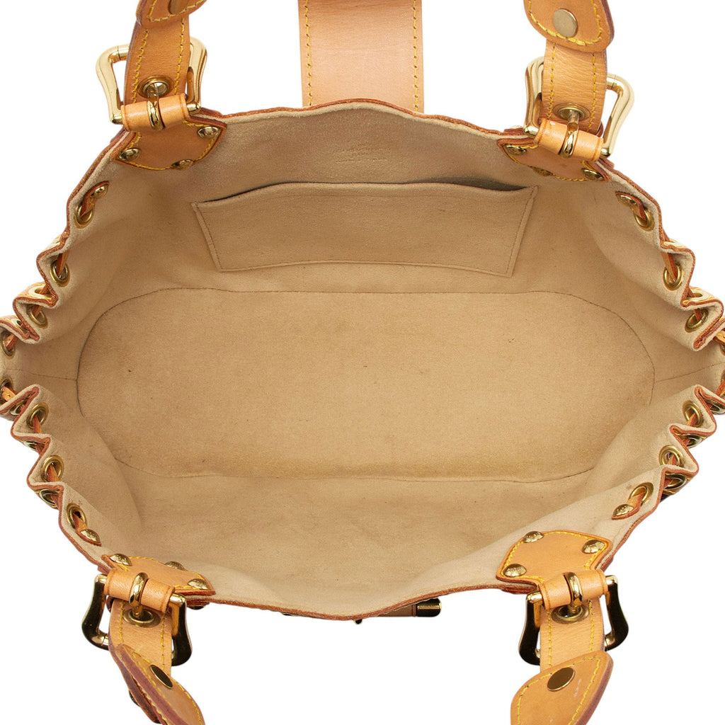 Louis Vuitton Vintage Limited Edition Monogram Canvas Theda GM Satchel