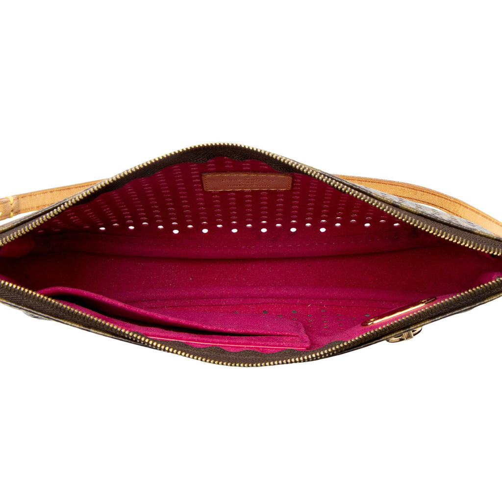 Louis Vuitton Vintage Limited Edition Monogram Perforated Pochette Accessoires