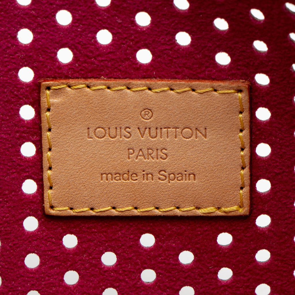 Louis Vuitton Vintage Limited Edition Monogram Perforated Pochette Accessoires