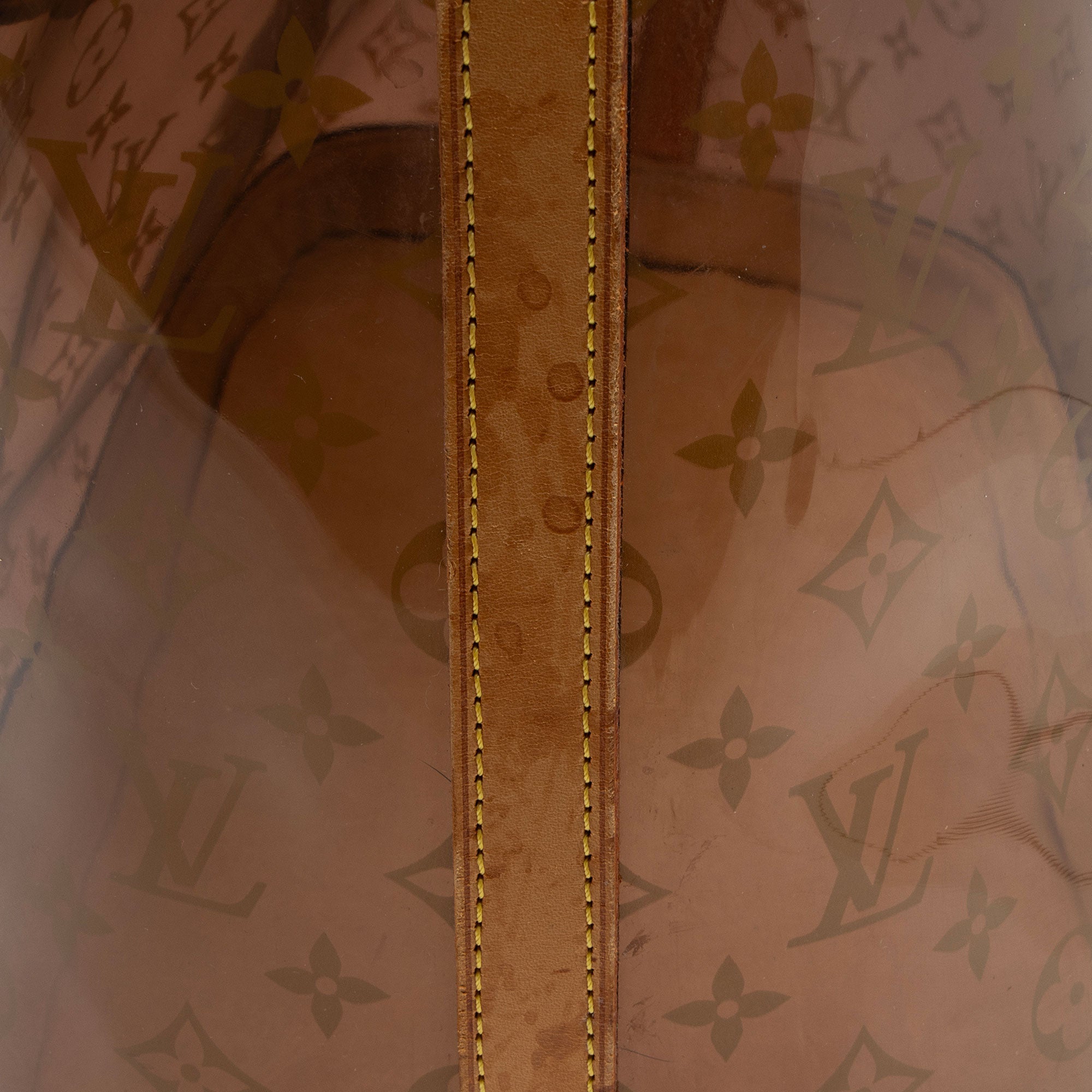 Louis Vuitton Vintage Limited Edition Monogram Vinyl Ambre Cruise Tote