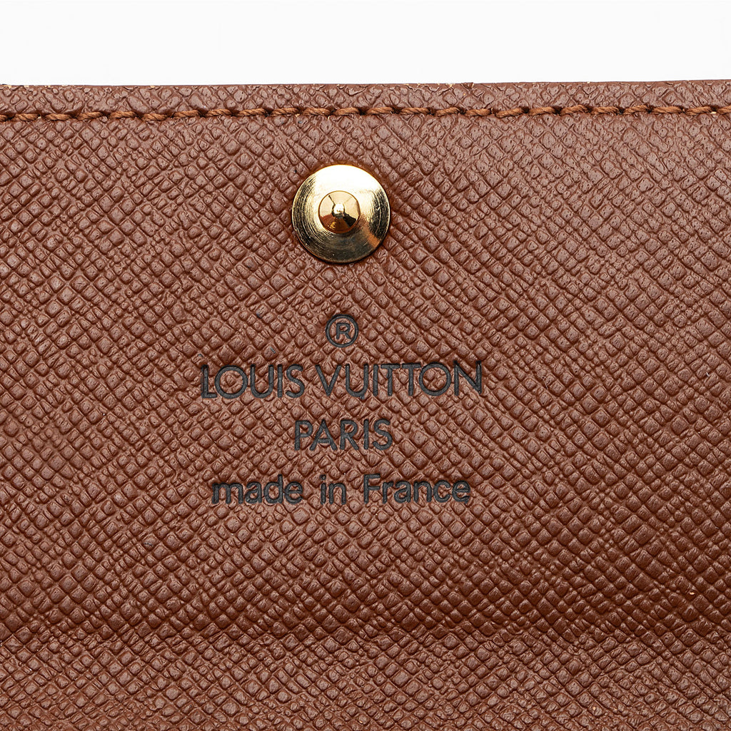 Louis Vuitton Vintage Monogram Canvas 4 Key Holder
